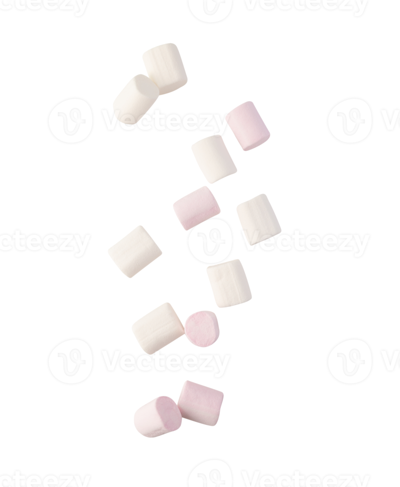 fallender Marshmallow-Ausschnitt, png-Datei png