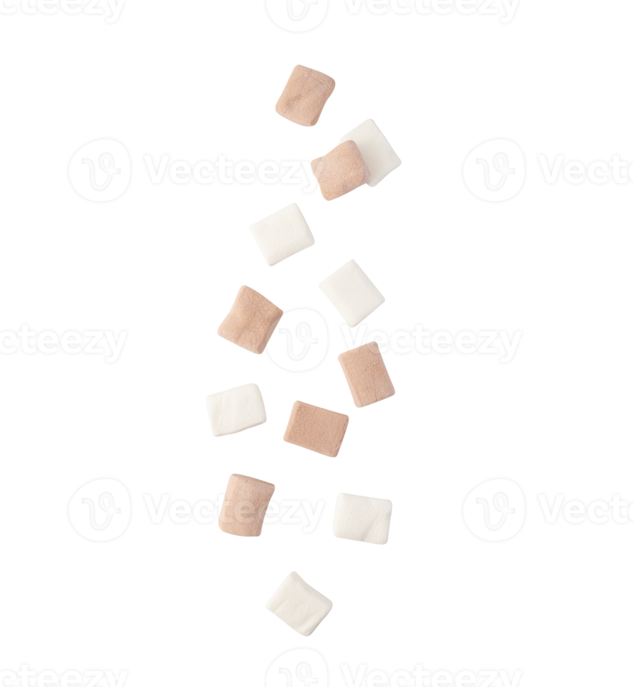 fallender Marshmallow-Ausschnitt, png-Datei png