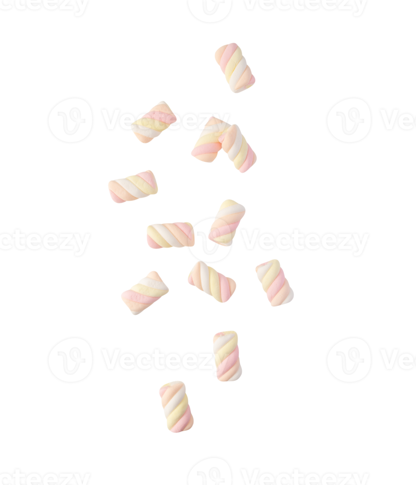 fallender Marshmallow-Ausschnitt, png-Datei png