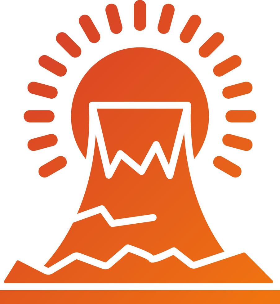 Fuji Icon Style vector
