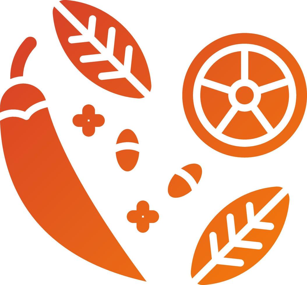 Spices Icon Style vector