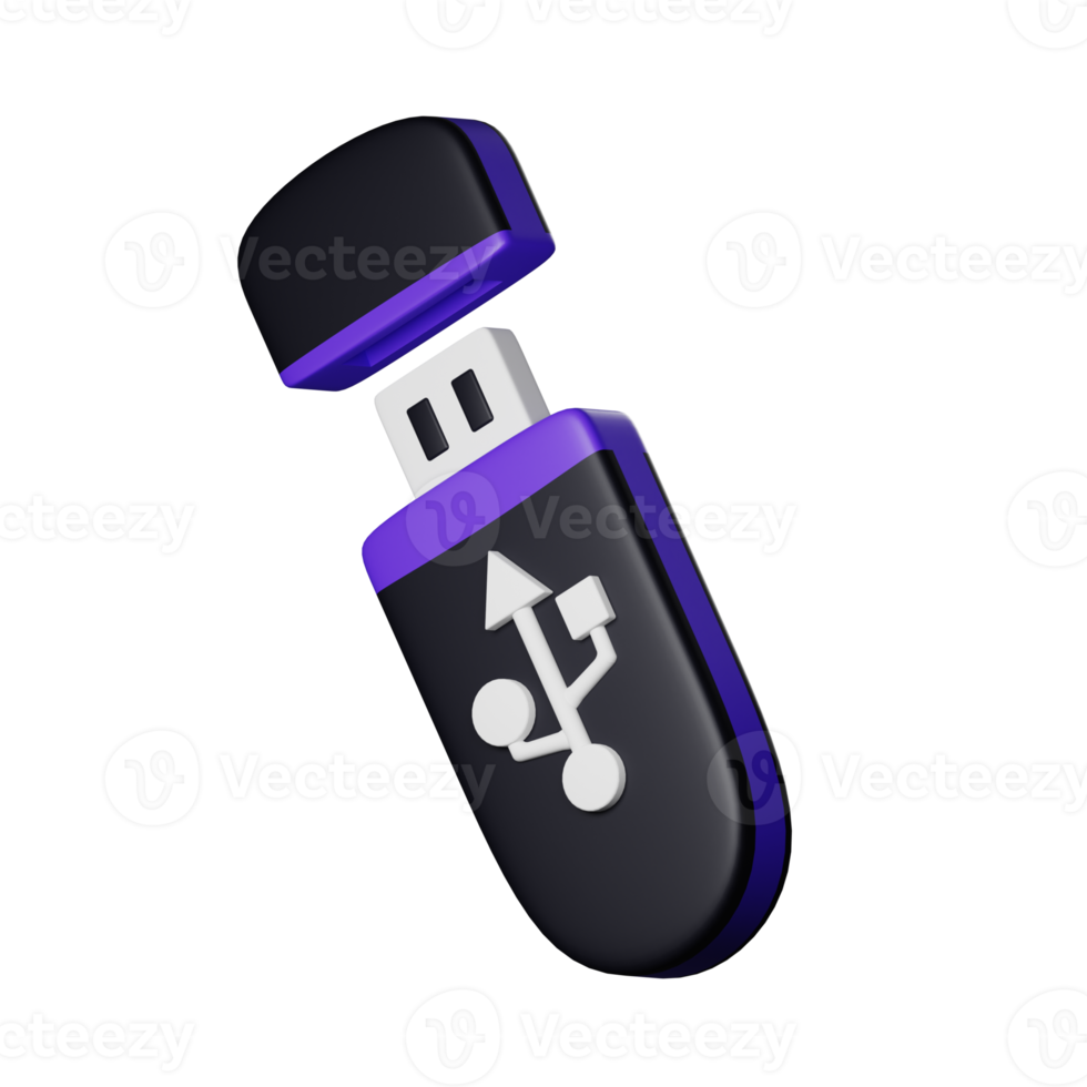 Pendrive 3d icon png