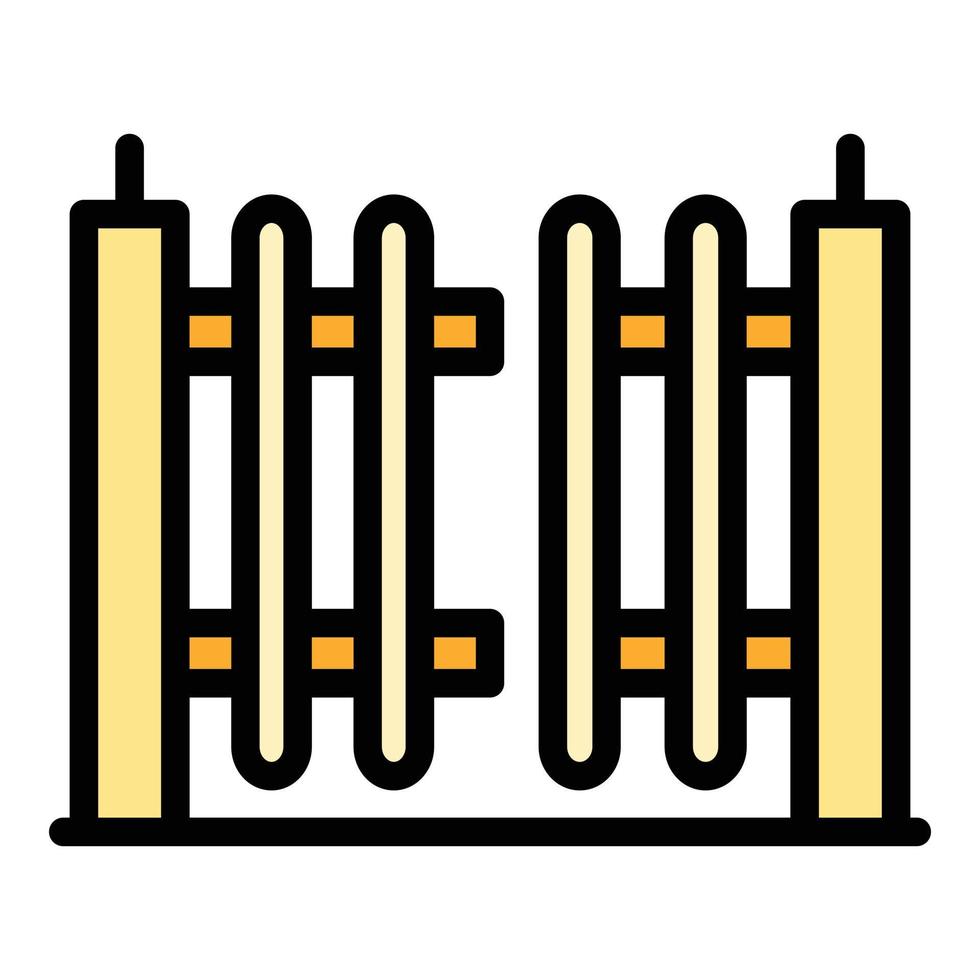 Internet control gate icon vector flat