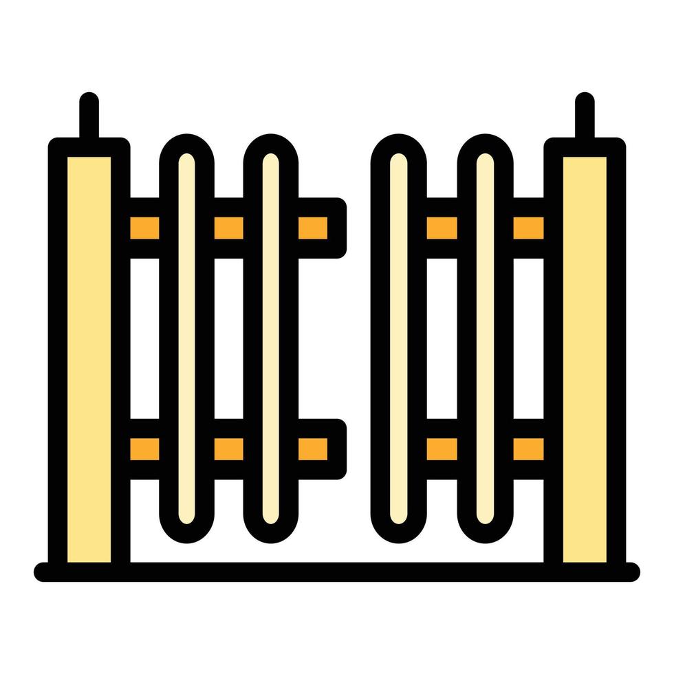 Internet control gate icon vector flat