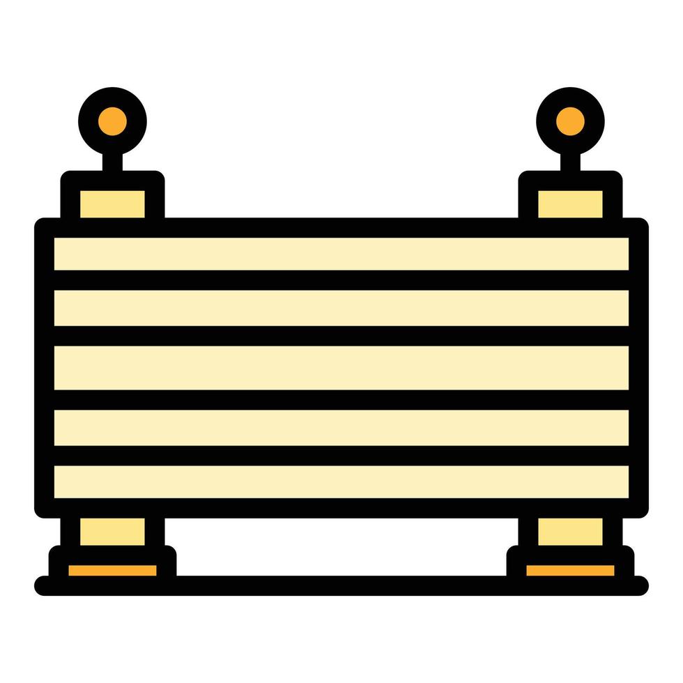 Automatic gate tool icon vector flat