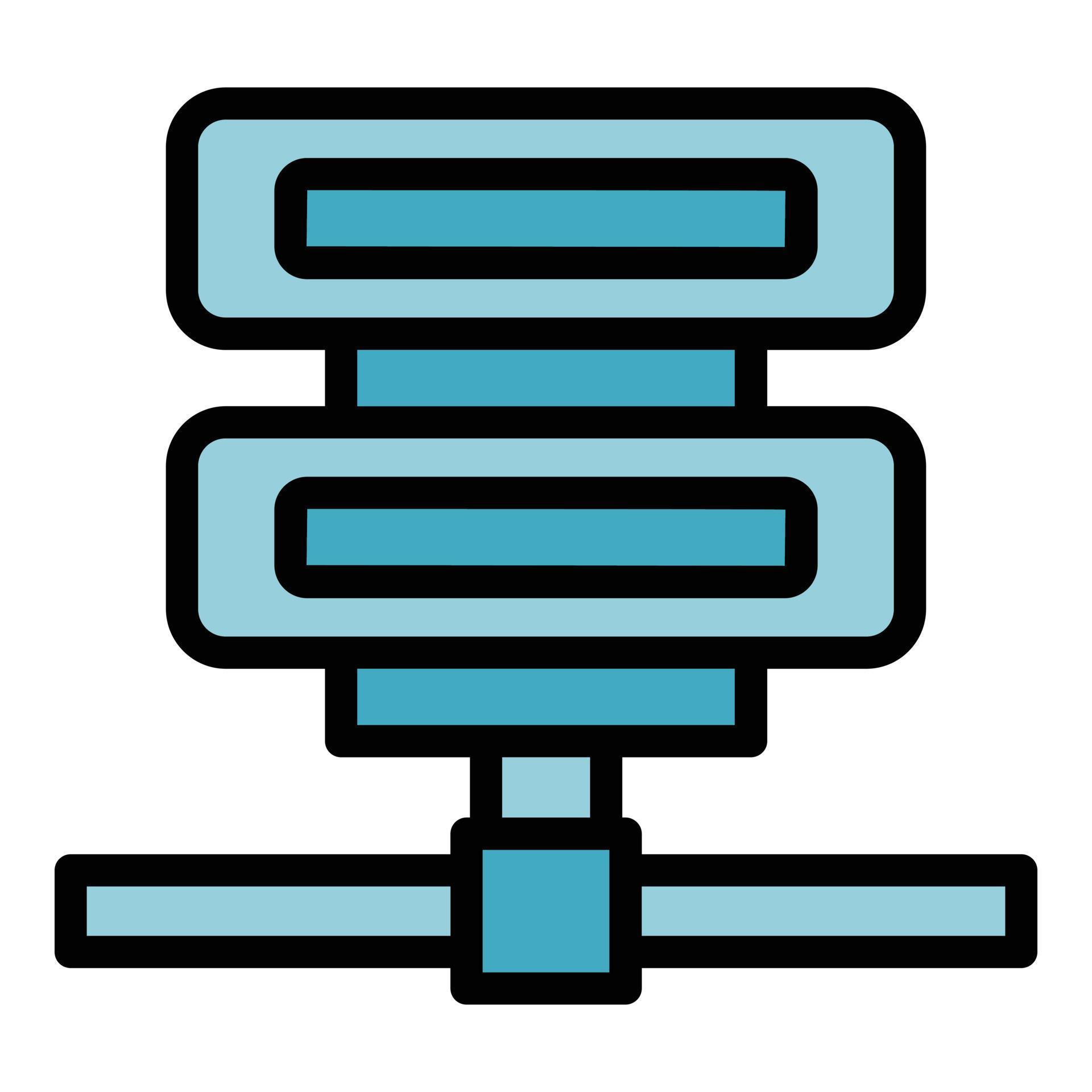 Big data server icon vector flat 21781726 Vector Art at Vecteezy