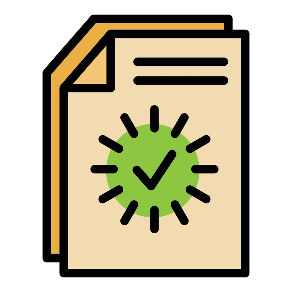 cargando documento icono vector plano