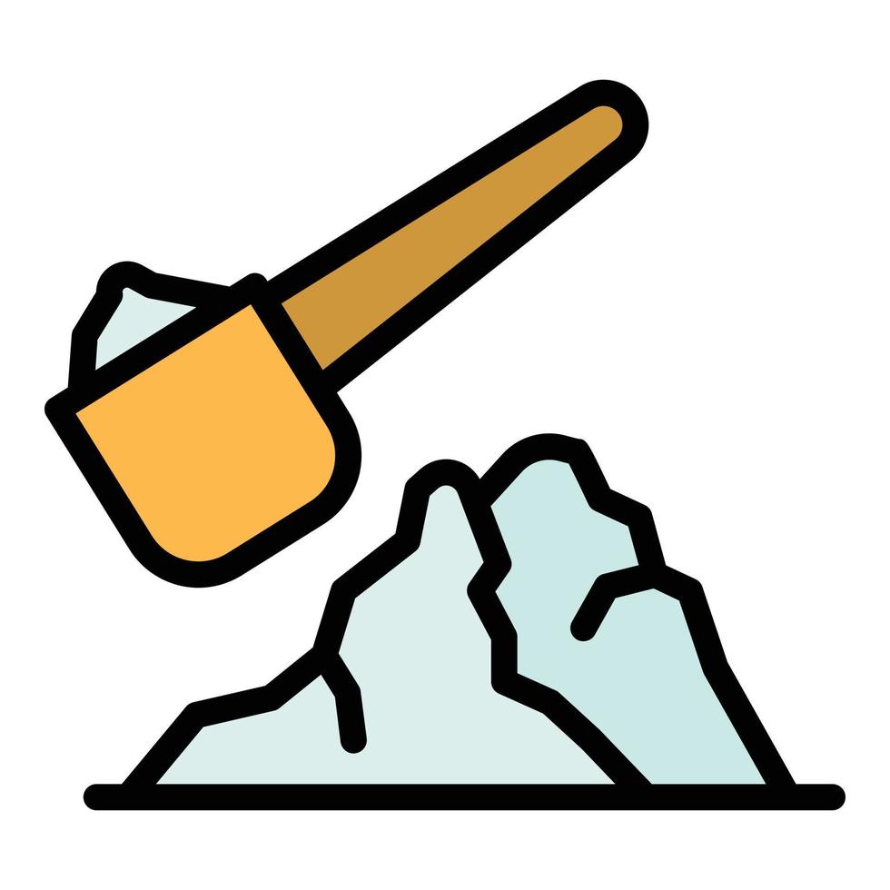 Protein powder icon vector flat