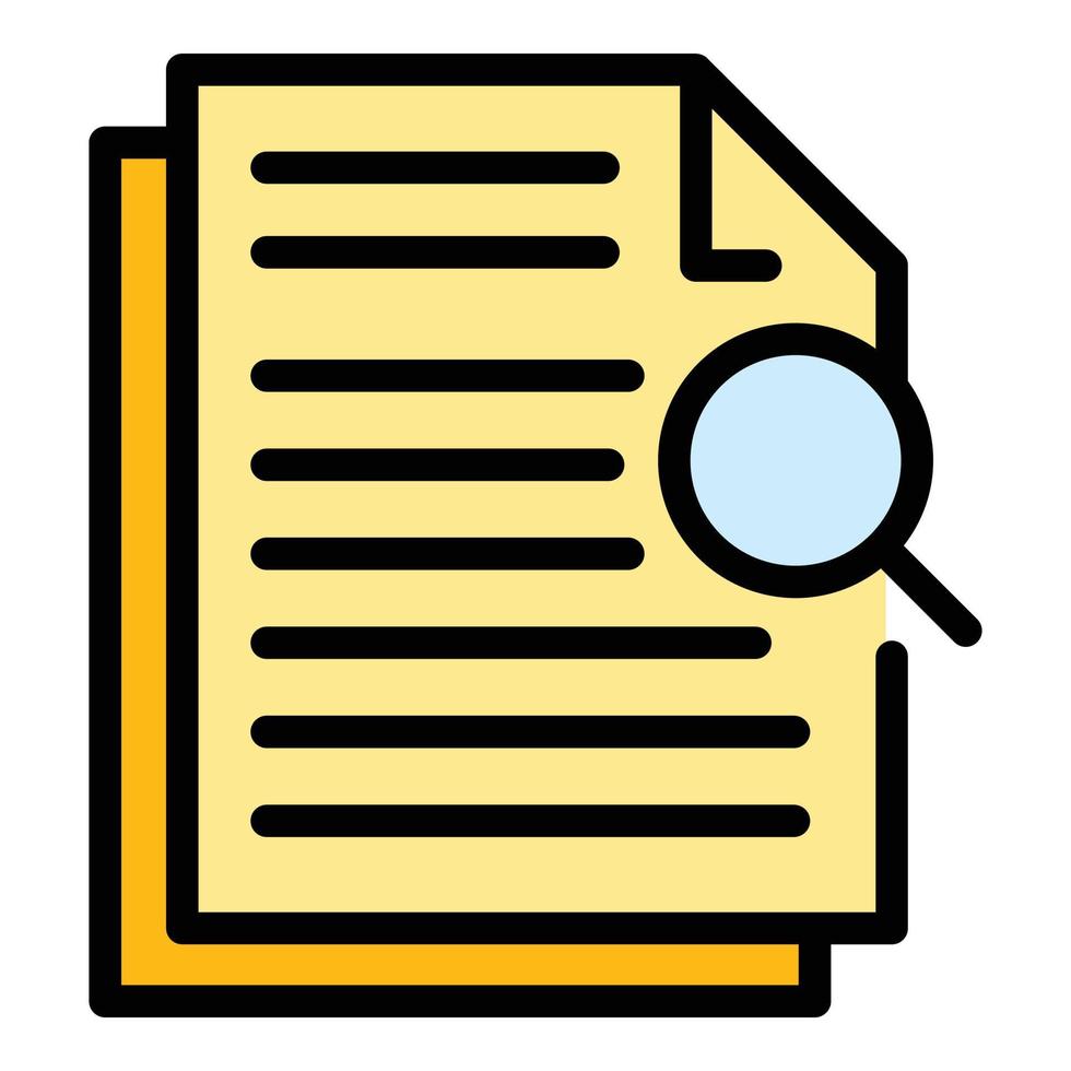 Analysis market studies icon vector flat