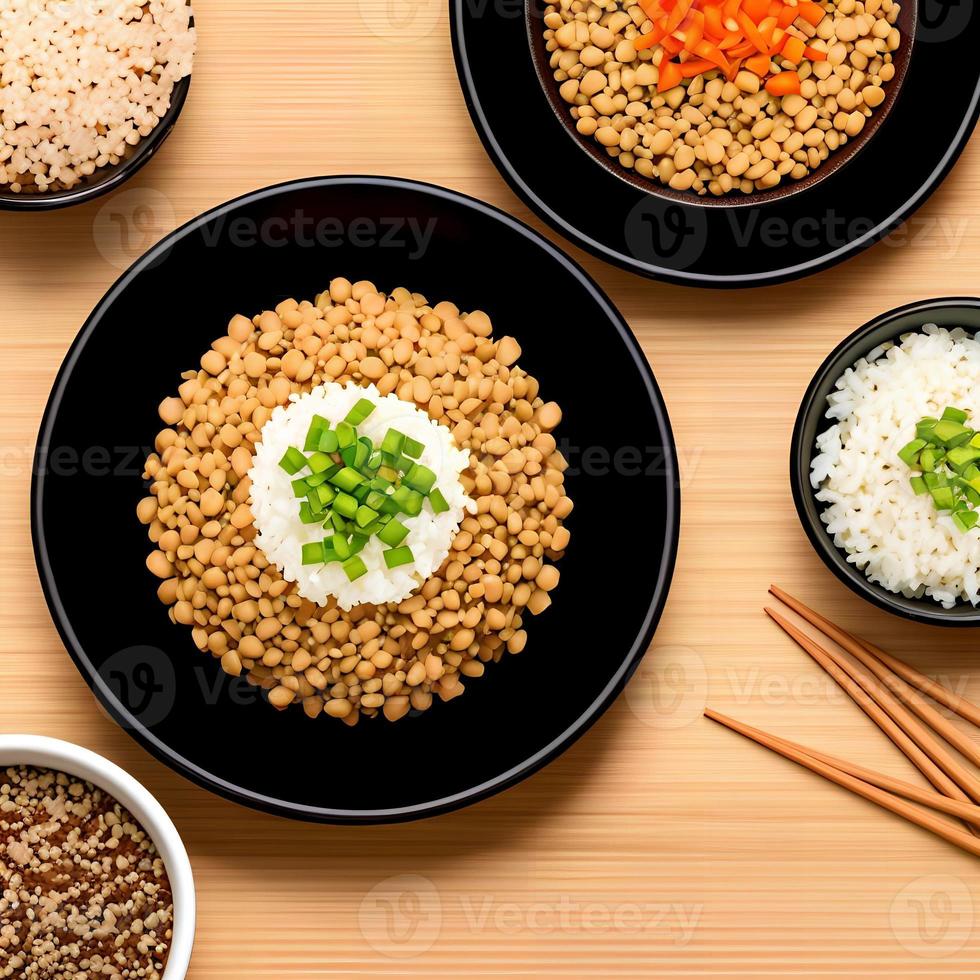 Natto Japanese Food Generative Art By A I 21783612 Stock Photo At Natto japanese food generative art by a i 21783612 stock photo at
