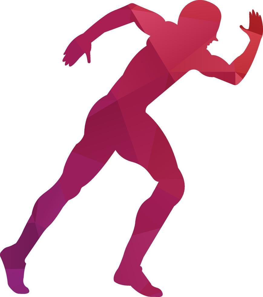 vector de plantilla de diseño de tratamiento de fisioterapia con gente corriendo. salud vectorial colorida. logotipo de la clínica de fisioterapia. logotipo de fisioterapia