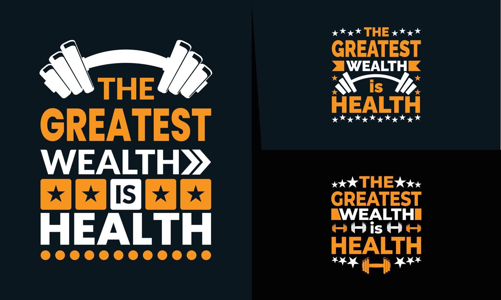 best gym and fitness t shirt design design for inspiration vector