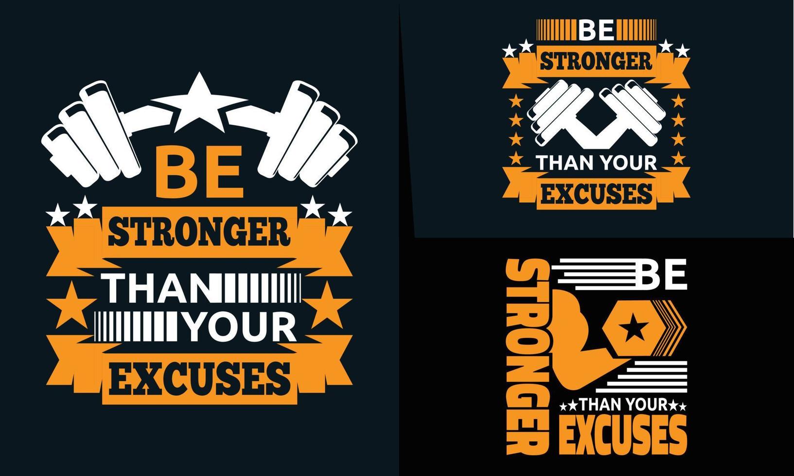 best gym and fitness t shirt design design for inspiration vector