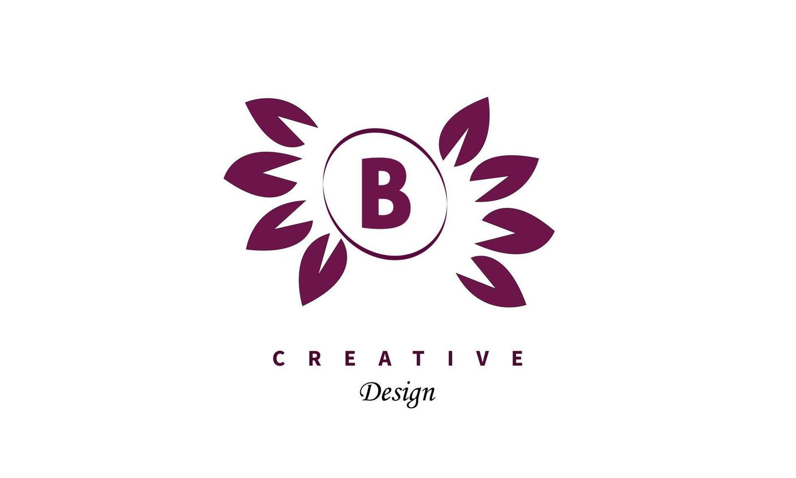 Letter mark water color vector logo icon design