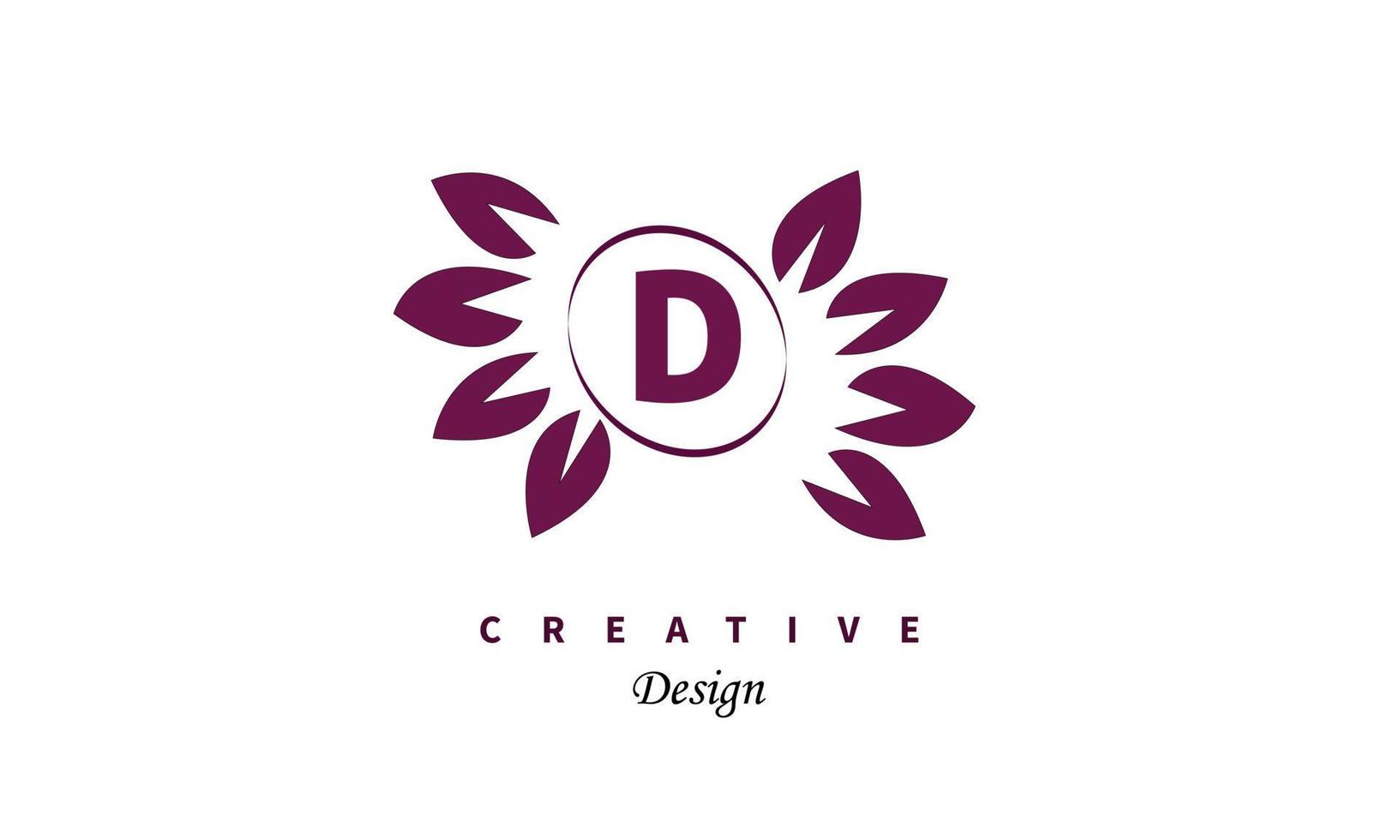 Letter mark water color vector logo icon design