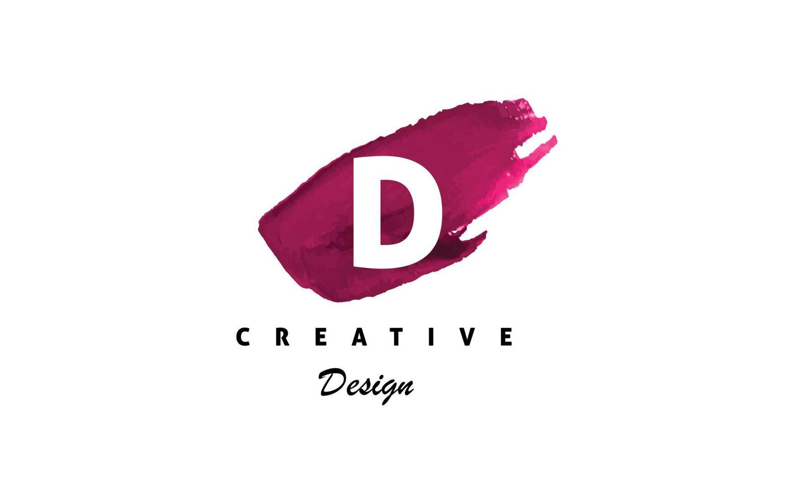 d logo design vector