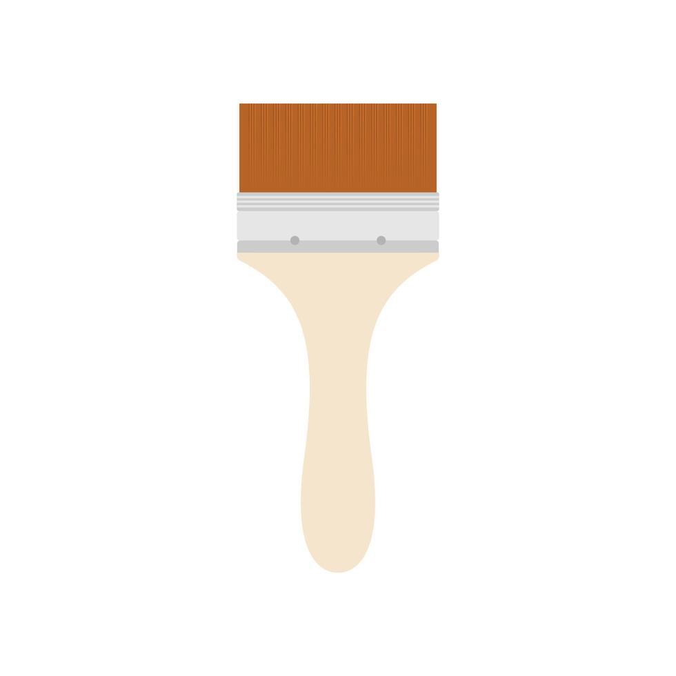 paint brush flat design vector illustration