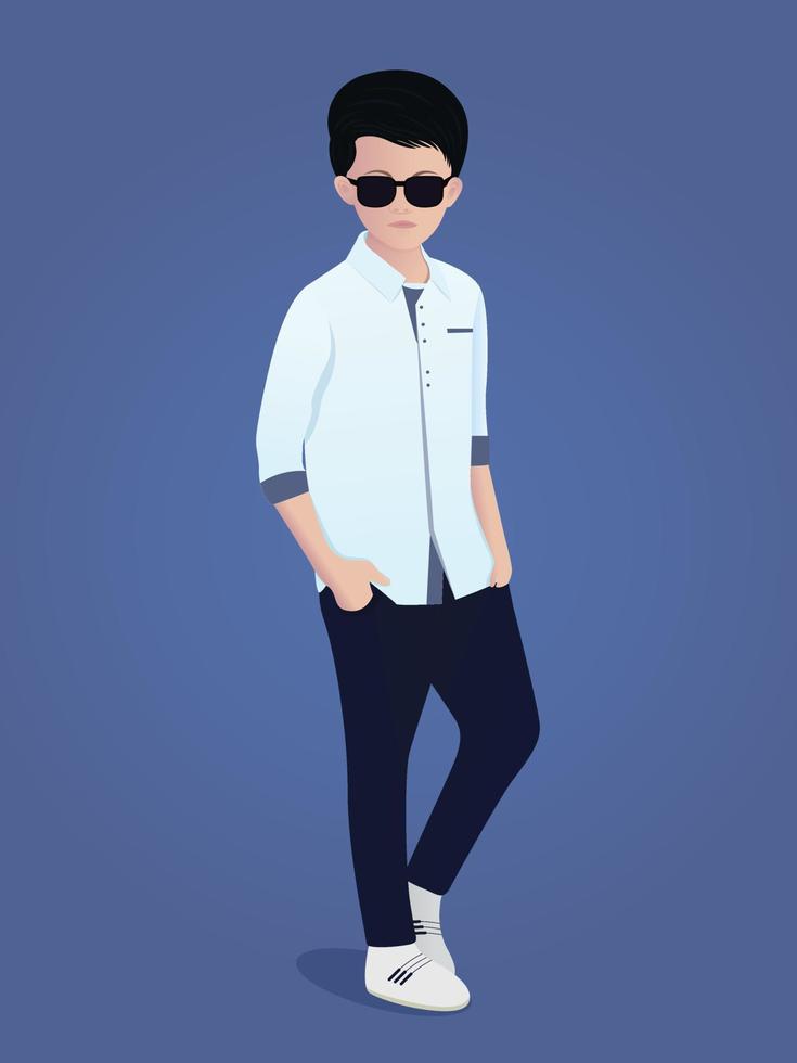 Stylish Baby Vector