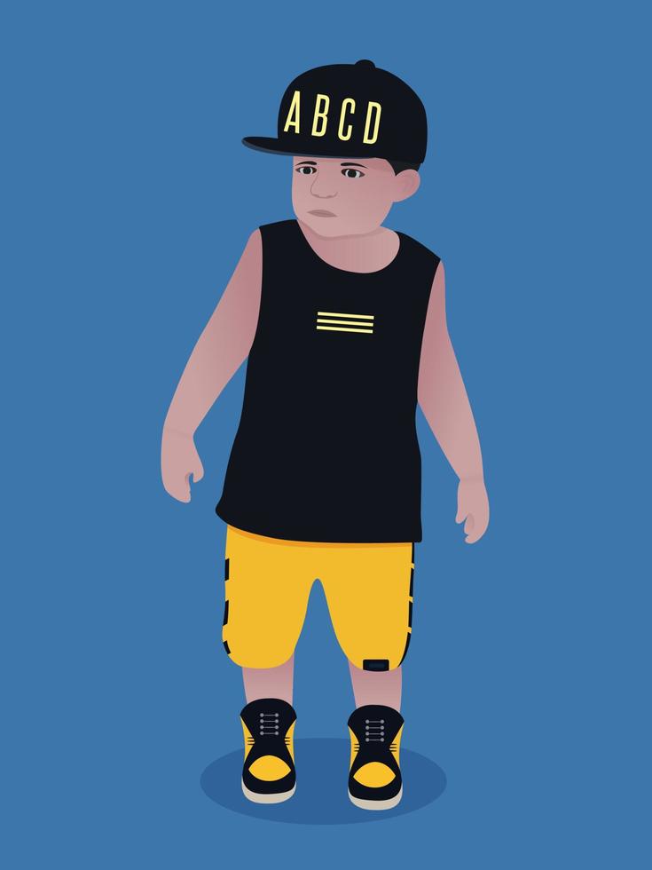 Stylish Baby Vector