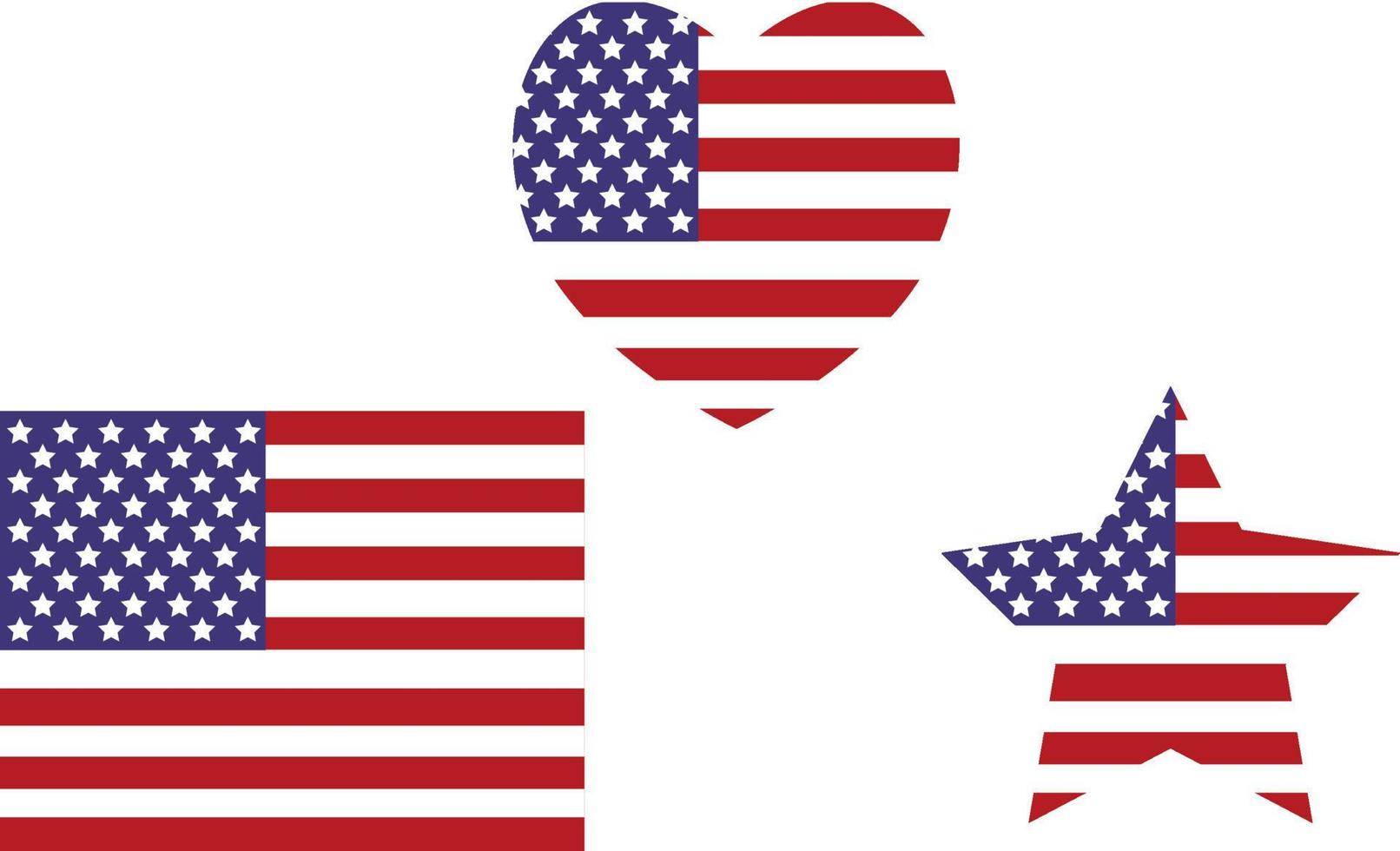 unido estados de America bandera , Estados Unidos bandera , America bandera antecedentes gratis vector