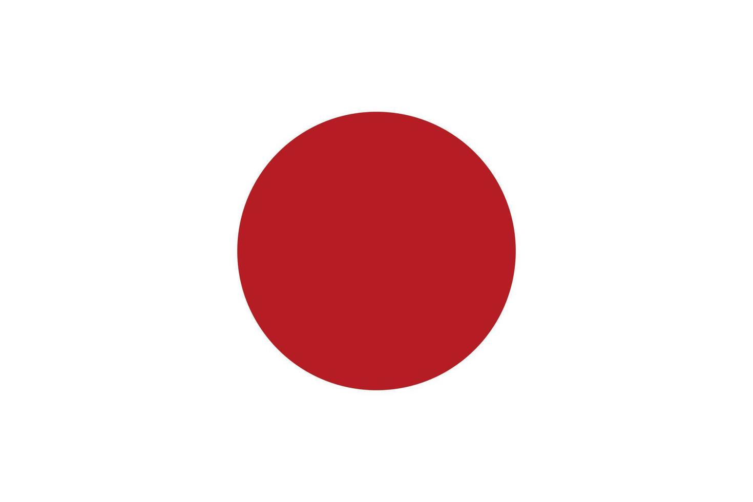 vector gratis de signo de símbolo de bandera de japón