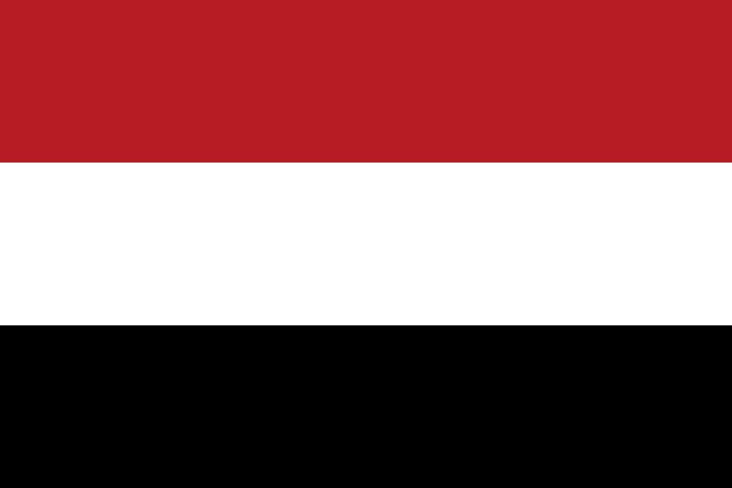 Yemen Flag Vector Free Vector