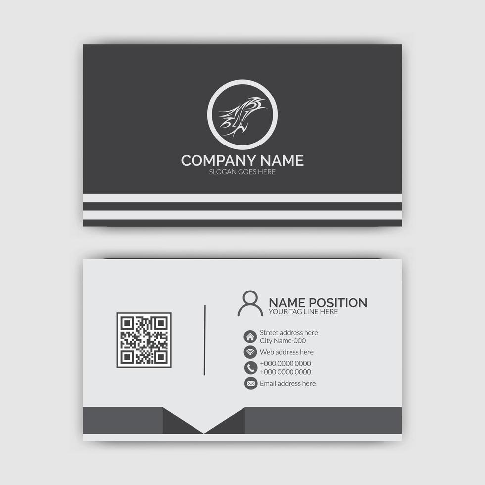 Business card design 21788514 Vector Art at Vecteezy