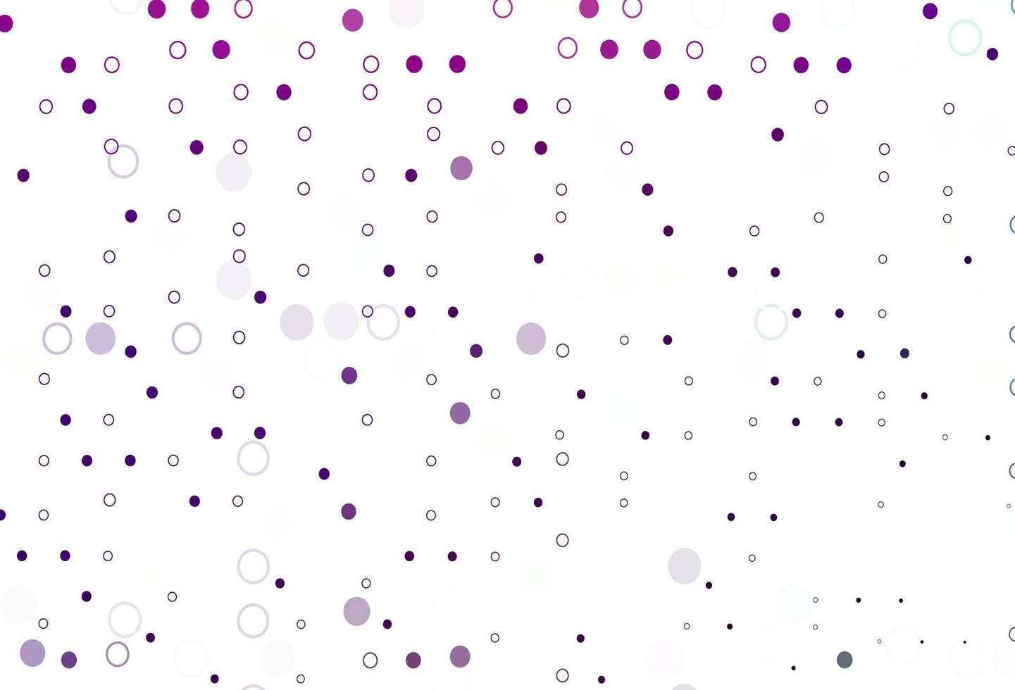 Light Purple vector template with circles.