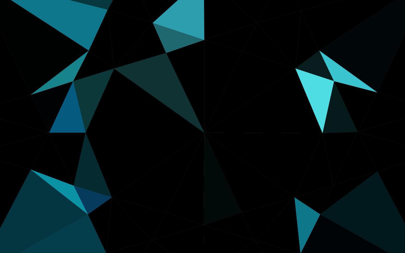 Light BLUE vector abstract mosaic background.