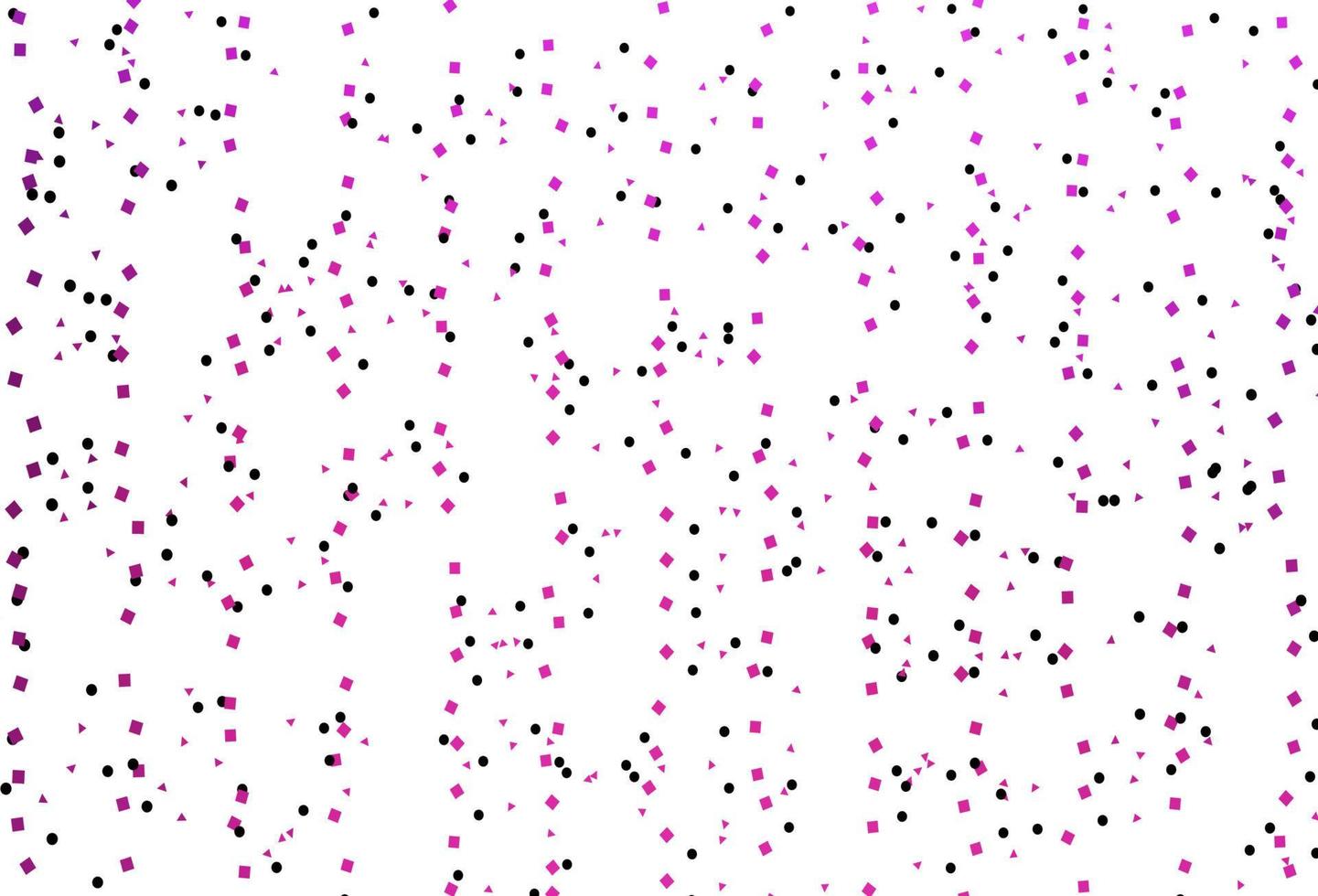 Light Pink vector backdrop with lines, circles, rhombus.