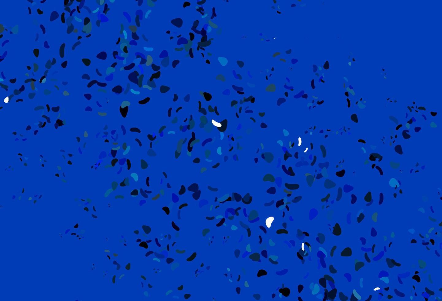 textura de vector azul claro con formas aleatorias.