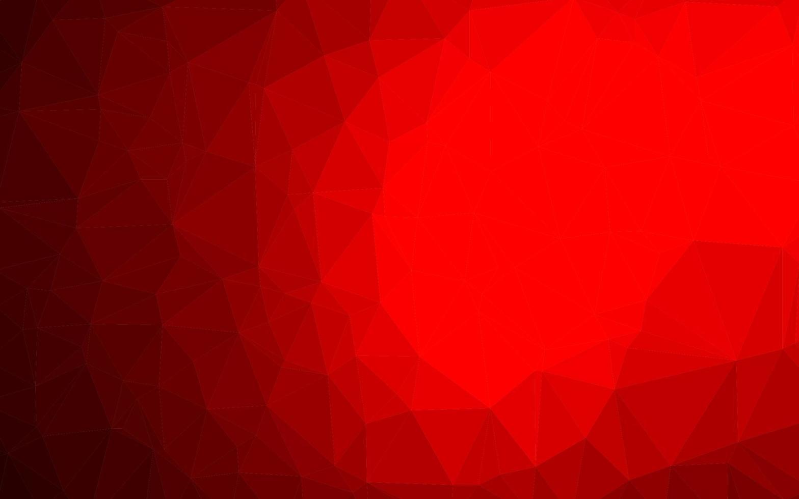 Fondo de mosaico abstracto de vector rojo claro.