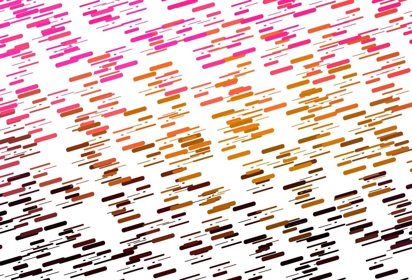 Light Pink, Yellow vector backdrop with long lines.