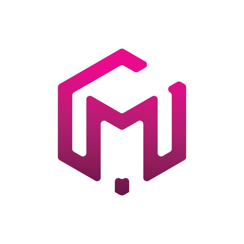 M Letter Logo vector