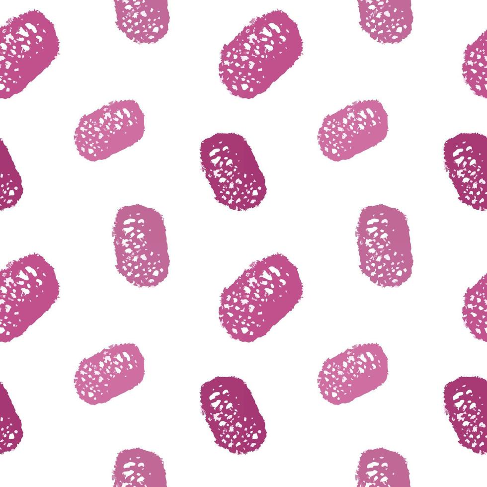 Seamless spots of burgundy color. Brush strokes. For textile, canvas or wrapping paper. Flat doodles. Vector