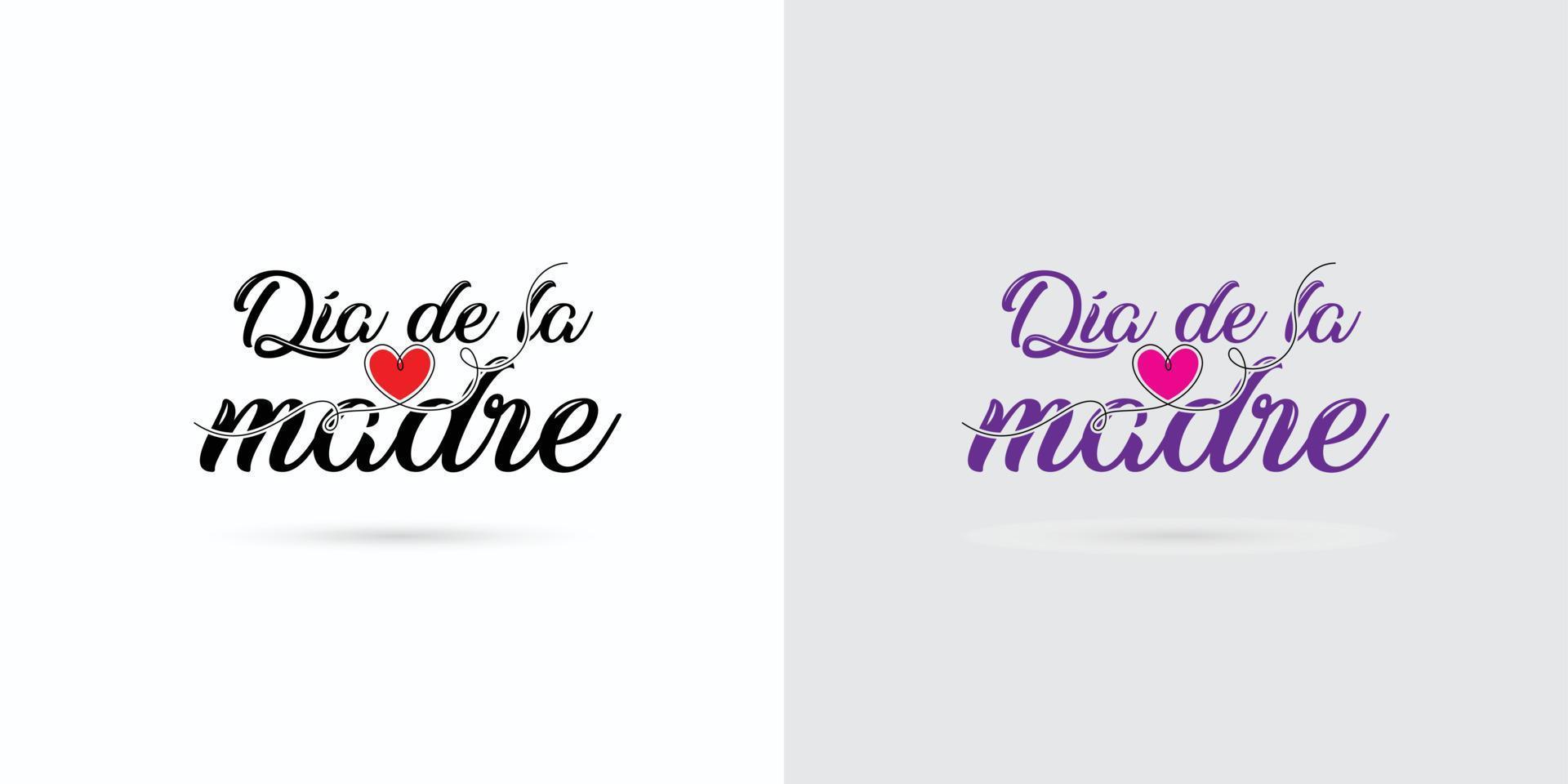 dia Delaware la madre de la madre día, tipografía diseño concepto vector