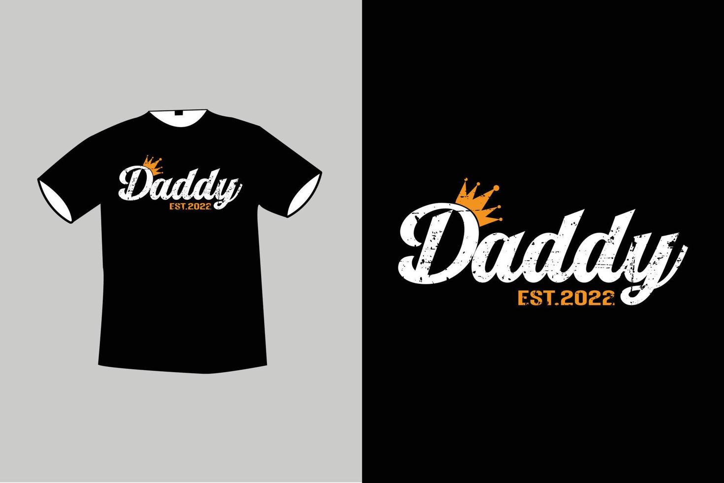 diseño de camiseta del día del padre vector