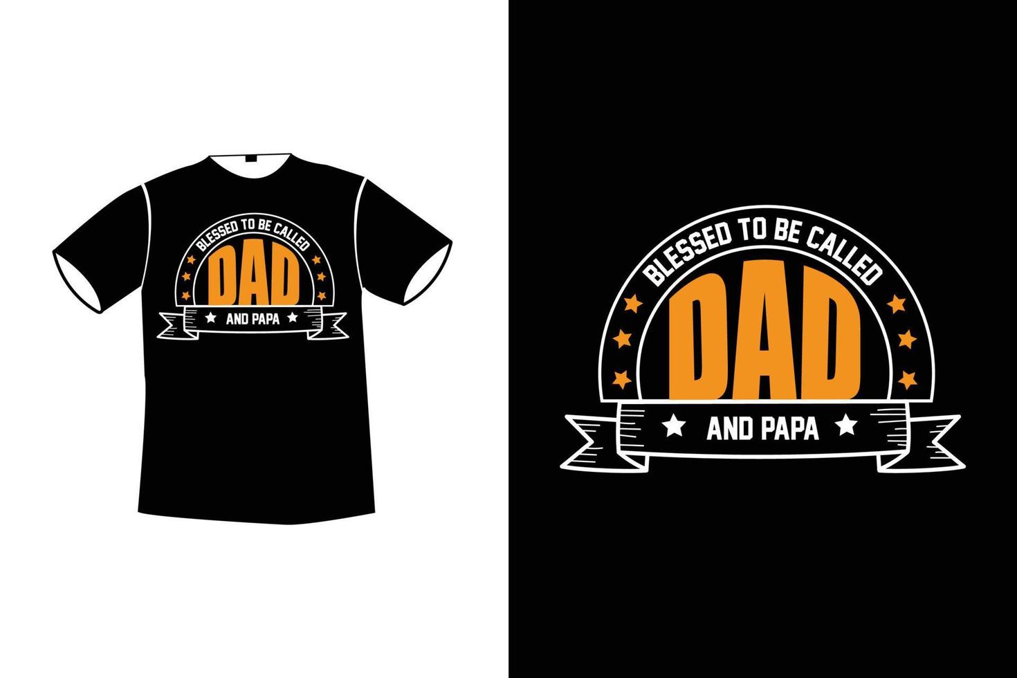 diseño de camiseta del día del padre vector