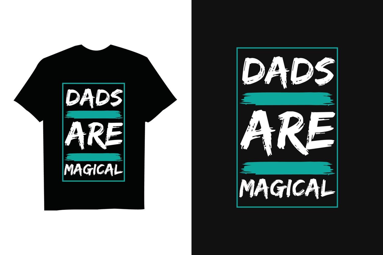 diseño de camiseta del día del padre vector