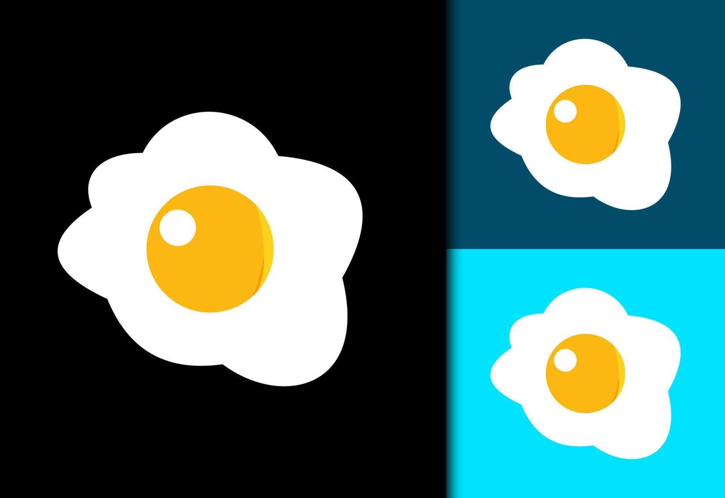 Creative Gradient Fresh Egg Logo design, Vector design concept