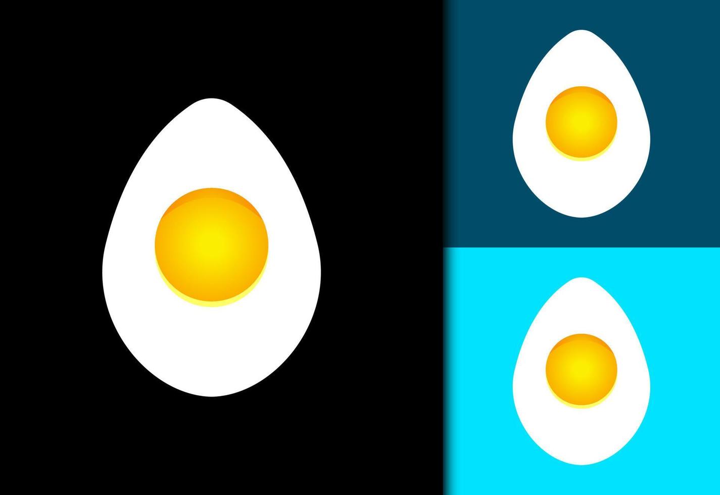 Creative Gradient Fresh Egg Logo design, Vector design concept