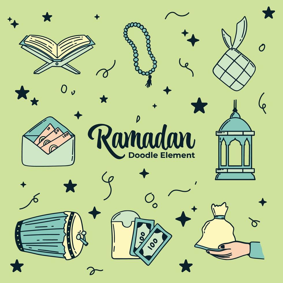 Illustration islamic seamless pattern for ramadan and eid al fitr vector