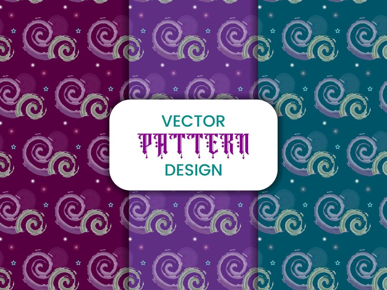 Pattern design vector, colorful floral pattern design vector