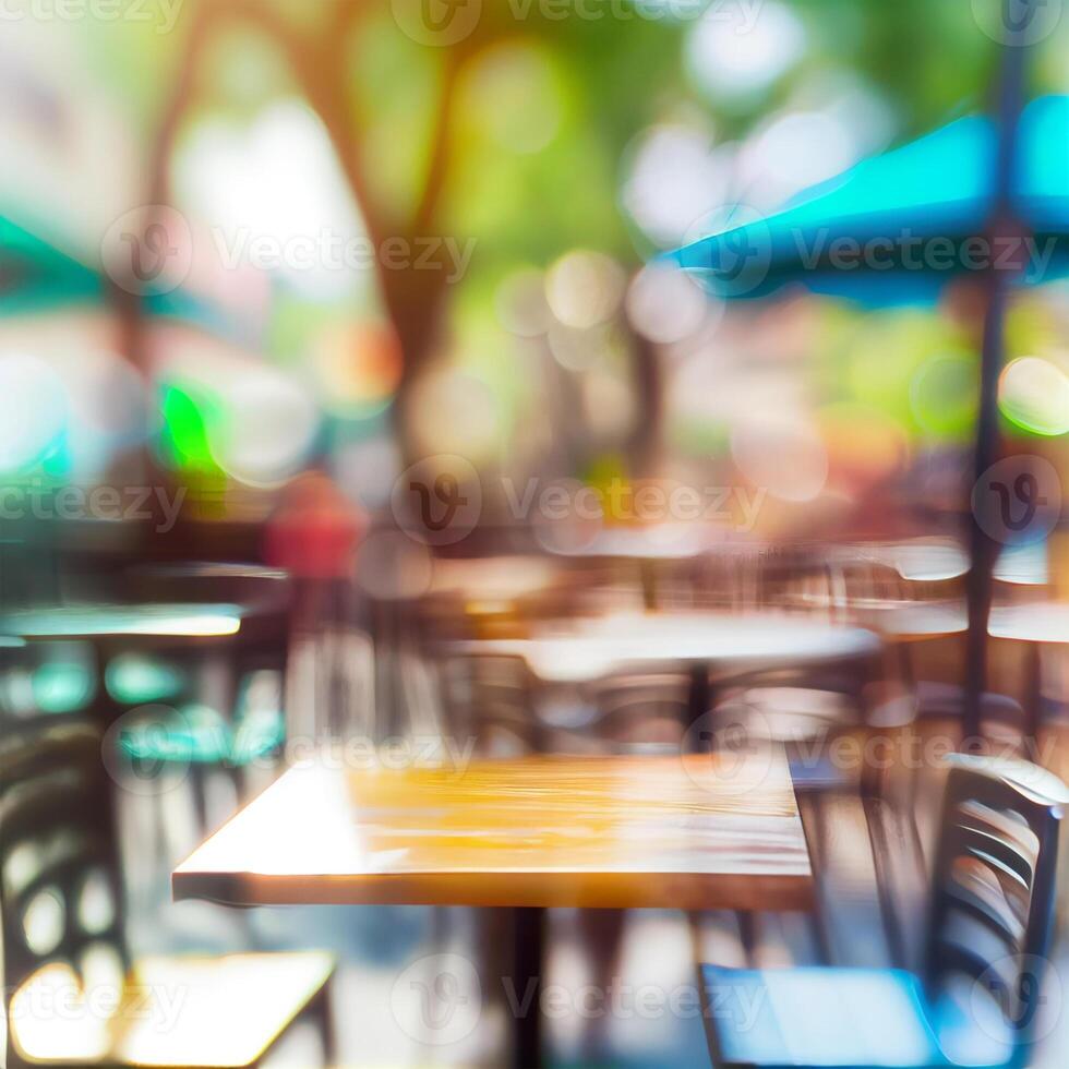 Cafe background blurred background - image photo