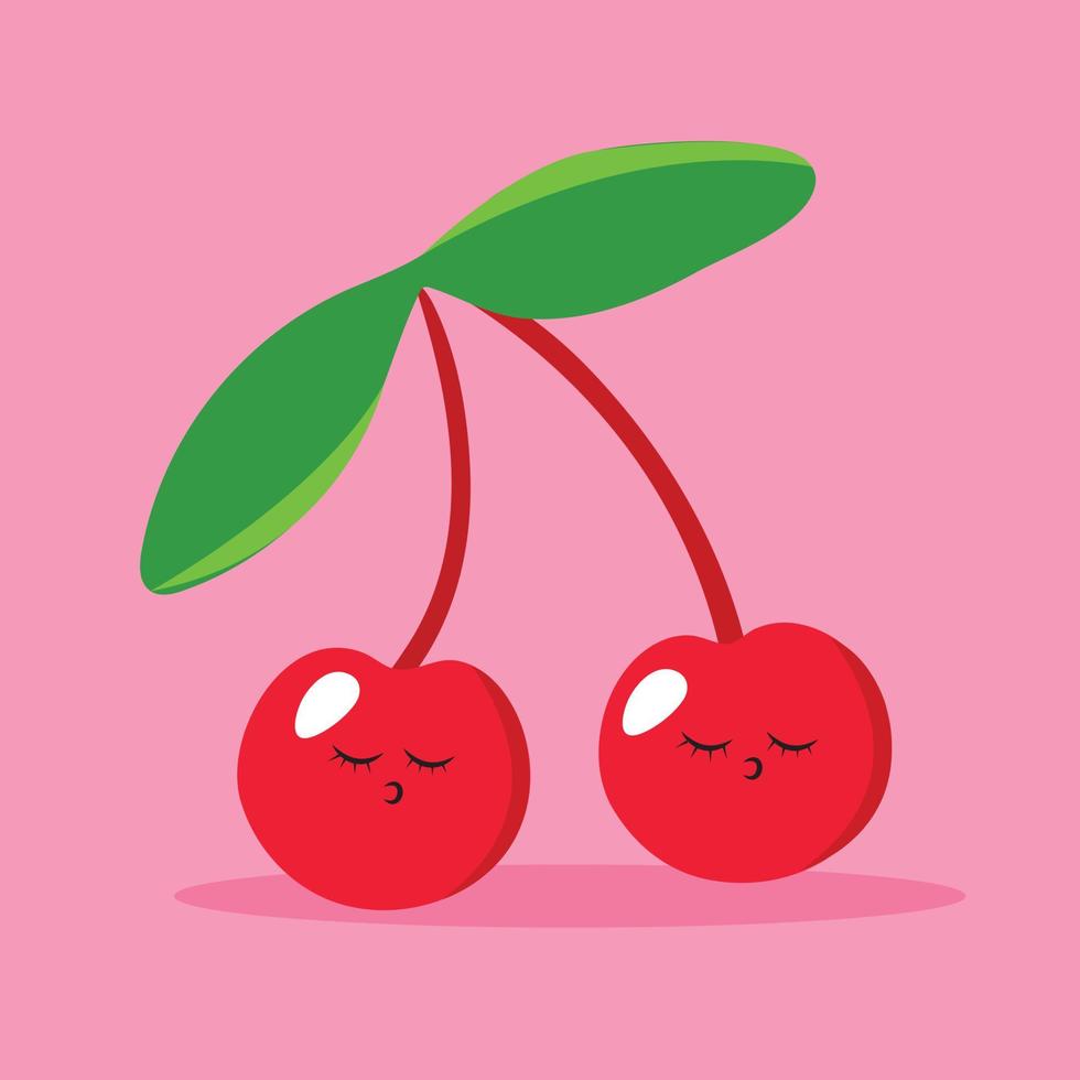 gracioso Fruta caracteres. alegre comida emojis dibujos animados vector ilustración. piña, verde papaya, mango, fresa, rojo manzana, amarillo banana, naranja, azul uva, sandía, cereza