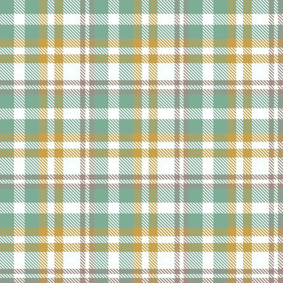 Plaid Pattern Design Textile the Resulting Blocks of Colour Repeat Vertically and Horizontally in a Distinctive Pattern of Squares and Lines Known as a Sett. Tartan Is Often Called Plaid vector