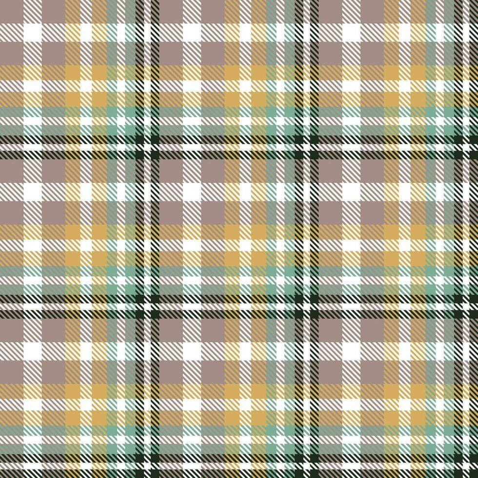 Tartan Pattern Fabric Vector Design the Resulting Blocks of Colour Repeat Vertically and Horizontally in a Distinctive Pattern of Squares and Lines Known as a Sett. Tartan Is Often Called Plaid
