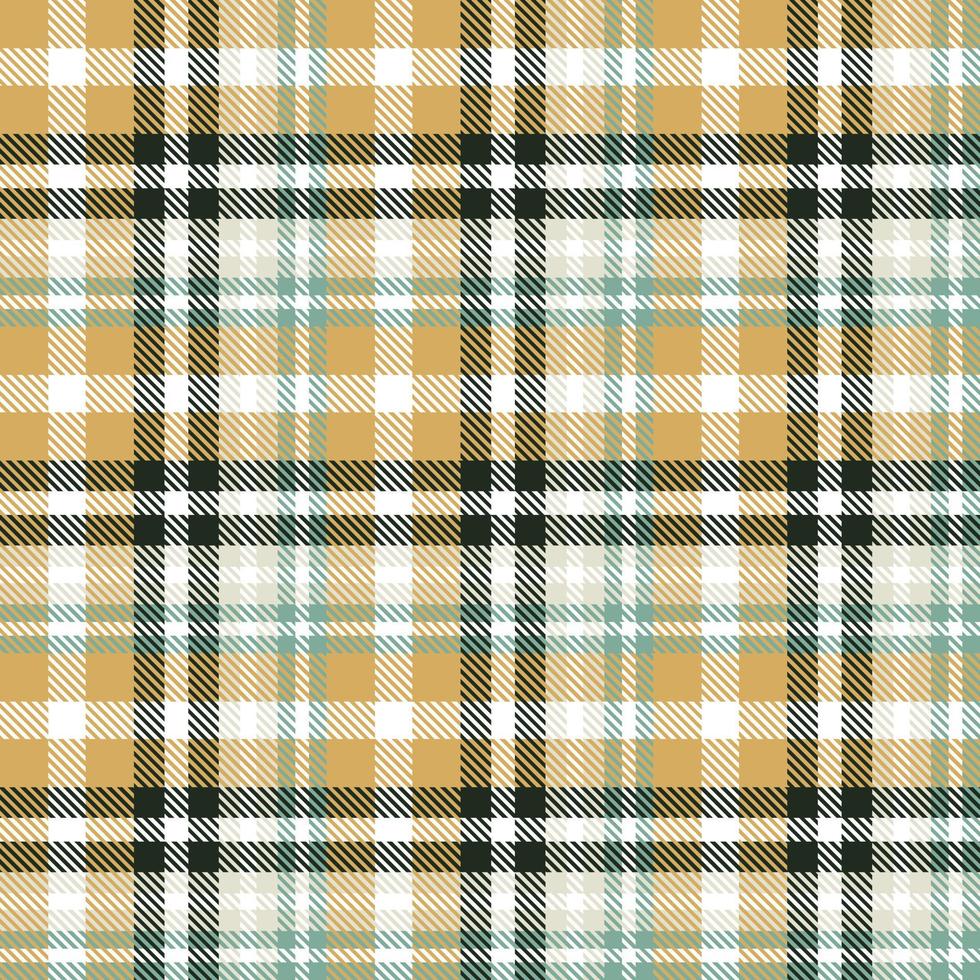 Plaid Pattern Fashion Design Texture Is Woven in a Simple Twill, Two Over Two Under the Warp, Advancing One Thread at Each Pass. vector