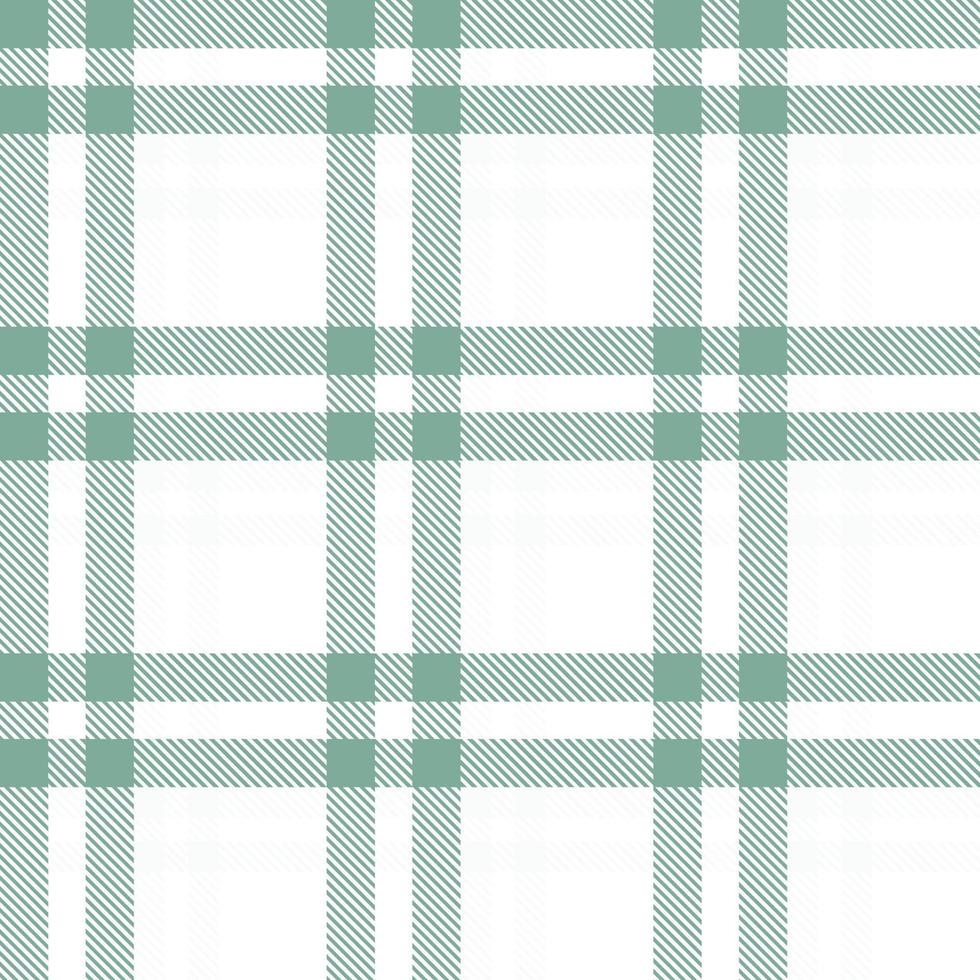 Plaid Pattern Fabric Design Background Is Woven in a Simple Twill, Two Over Two Under the Warp, Advancing One Thread at Each Pass. vector
