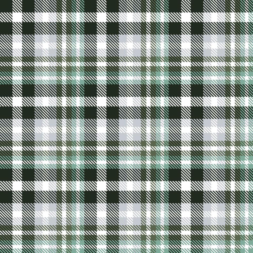 Plaid Pattern Fabric Vector Design Is Woven in a Simple Twill, Two Over Two Under the Warp, Advancing One Thread at Each Pass.